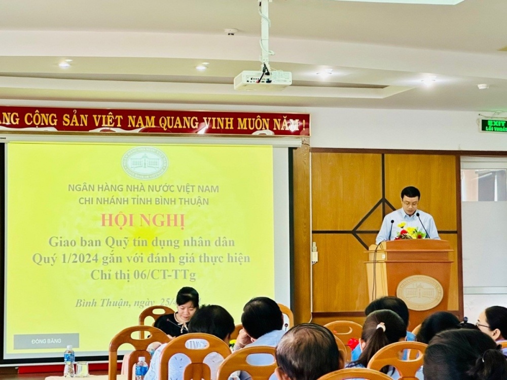 Bình Thuận: Củng cố vững chắc hoạt động của hệ thống QTDND