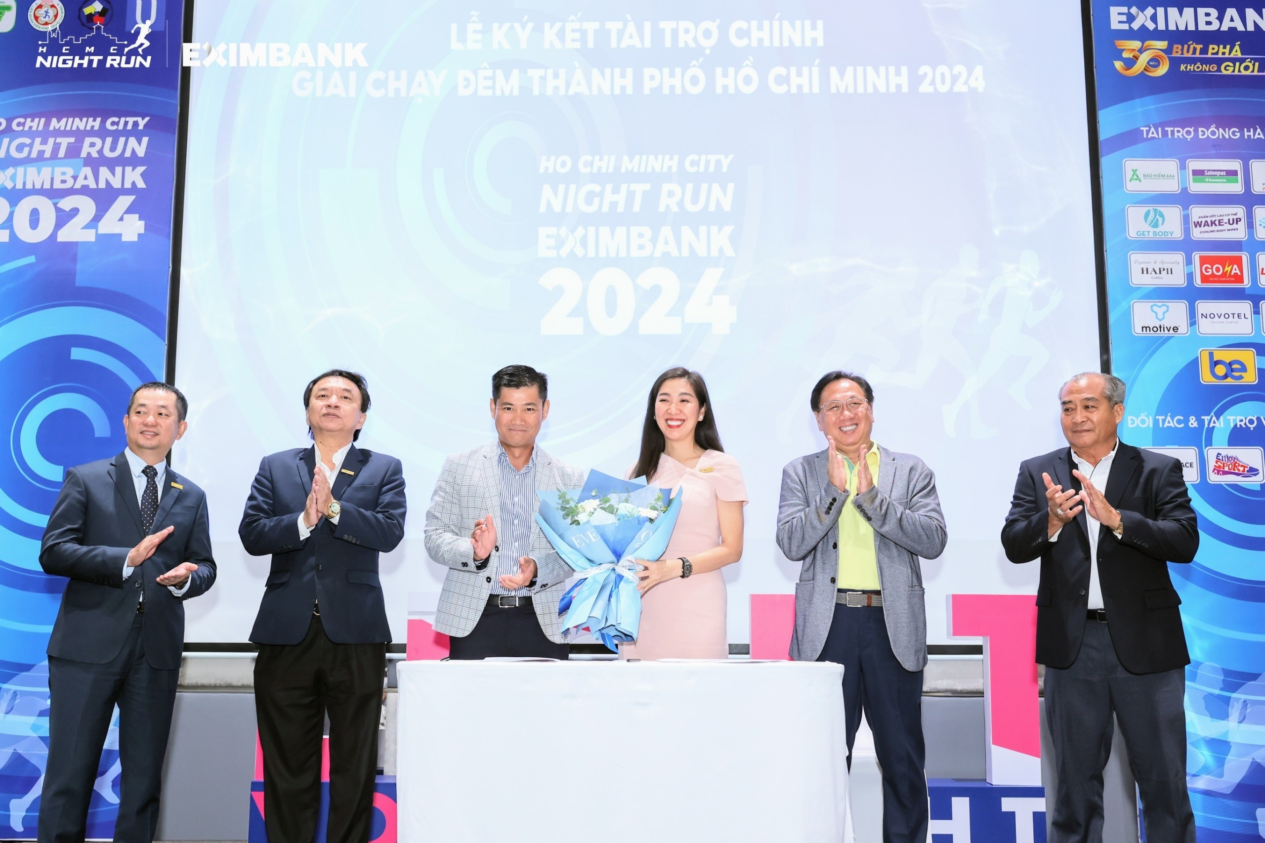 Công bố Giải chạy đêm “Ho Chi Minh City Night Run Eximbank 2024”