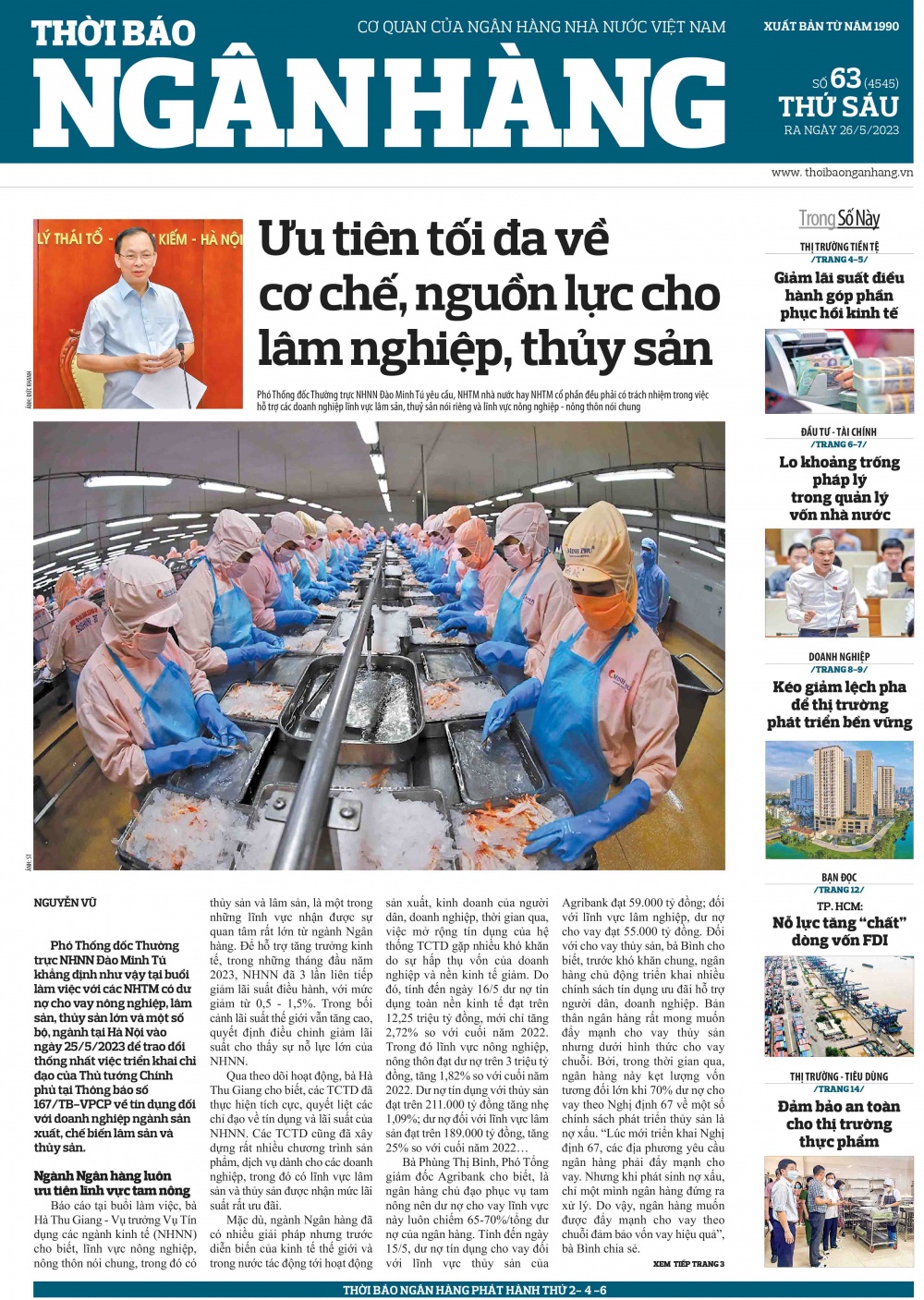 Số 63 ra ngày 26/5/2023