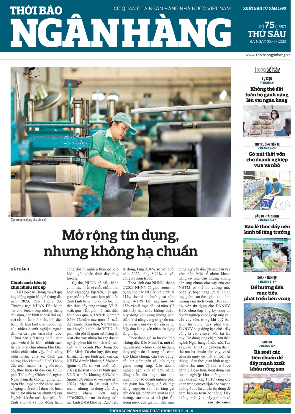 Số 75 ra ngày 23/6/2023