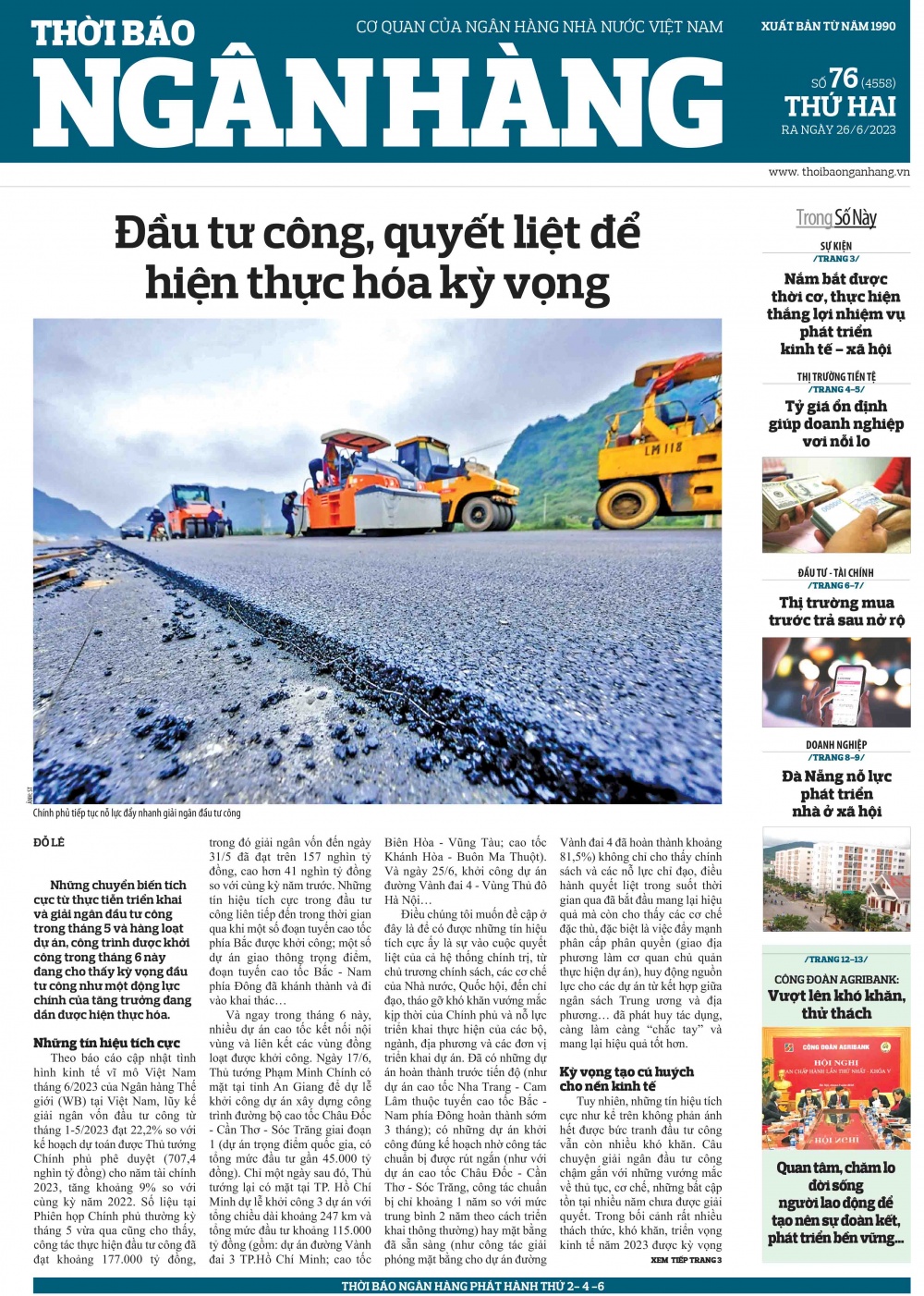 Số 76 ra ngày 26/6/2023