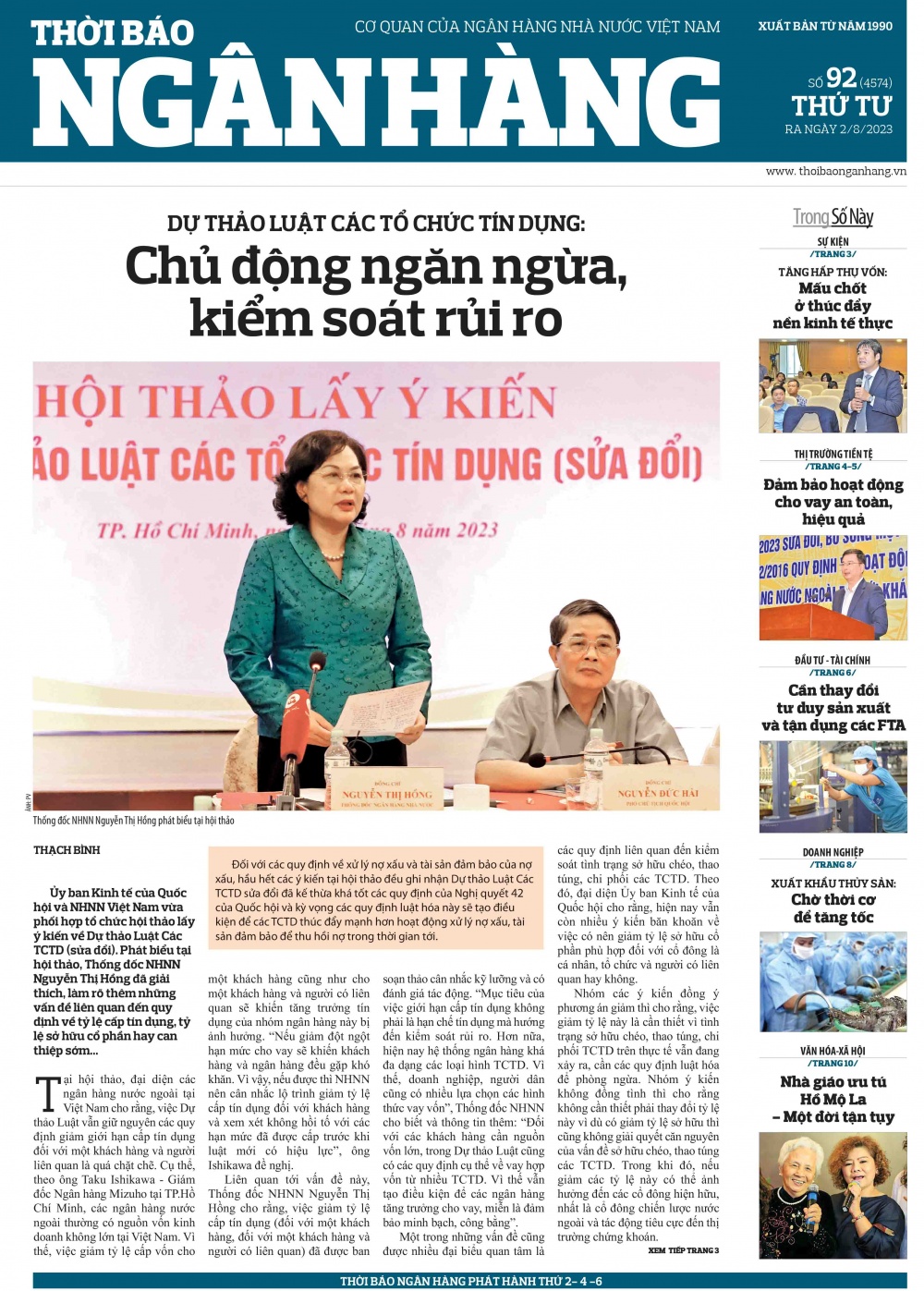 Số 92 ra ngày 2/8/2023