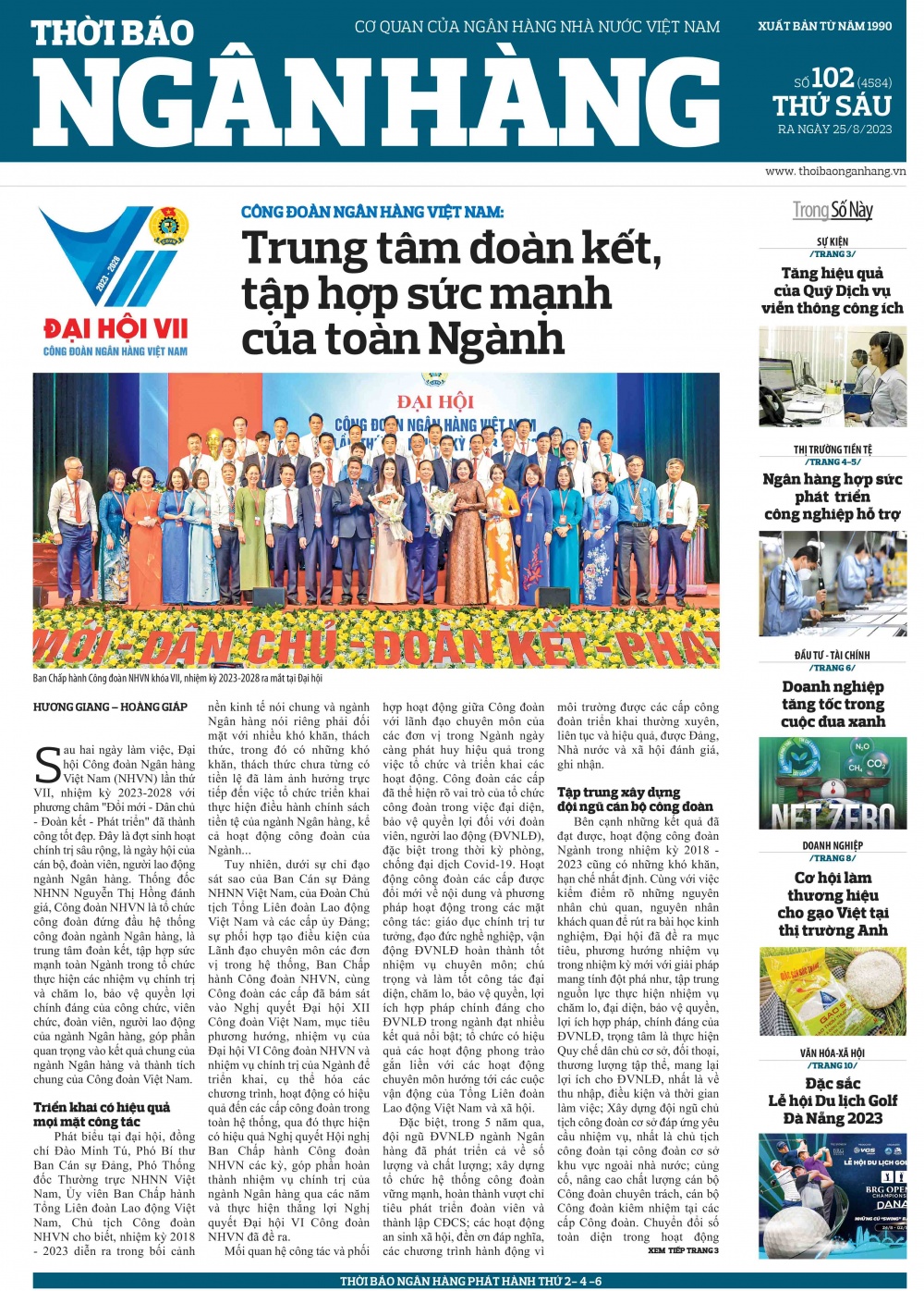 Số 102 ra ngày 25/8/2023