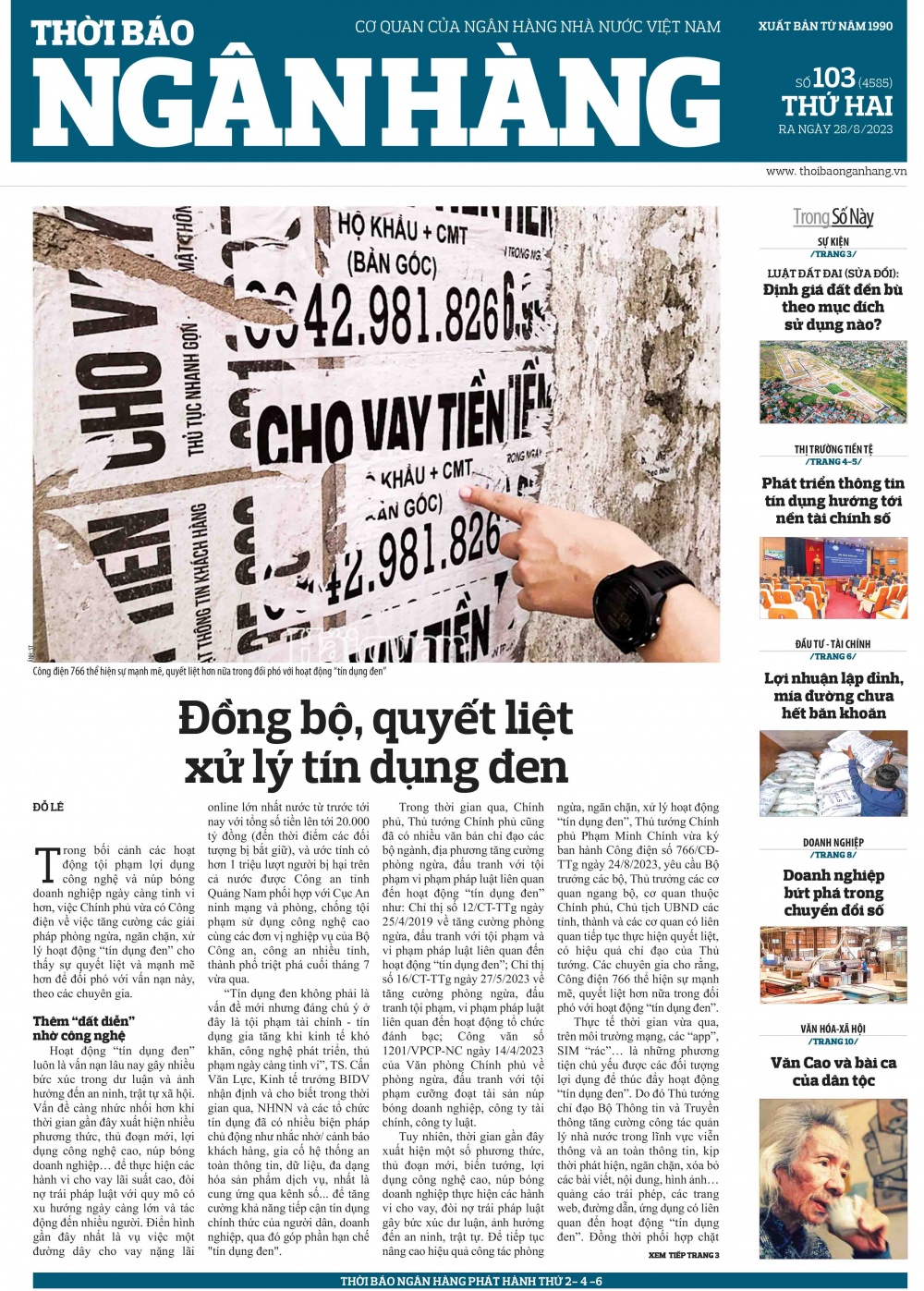 Số 103 ra ngày 28/8/2023