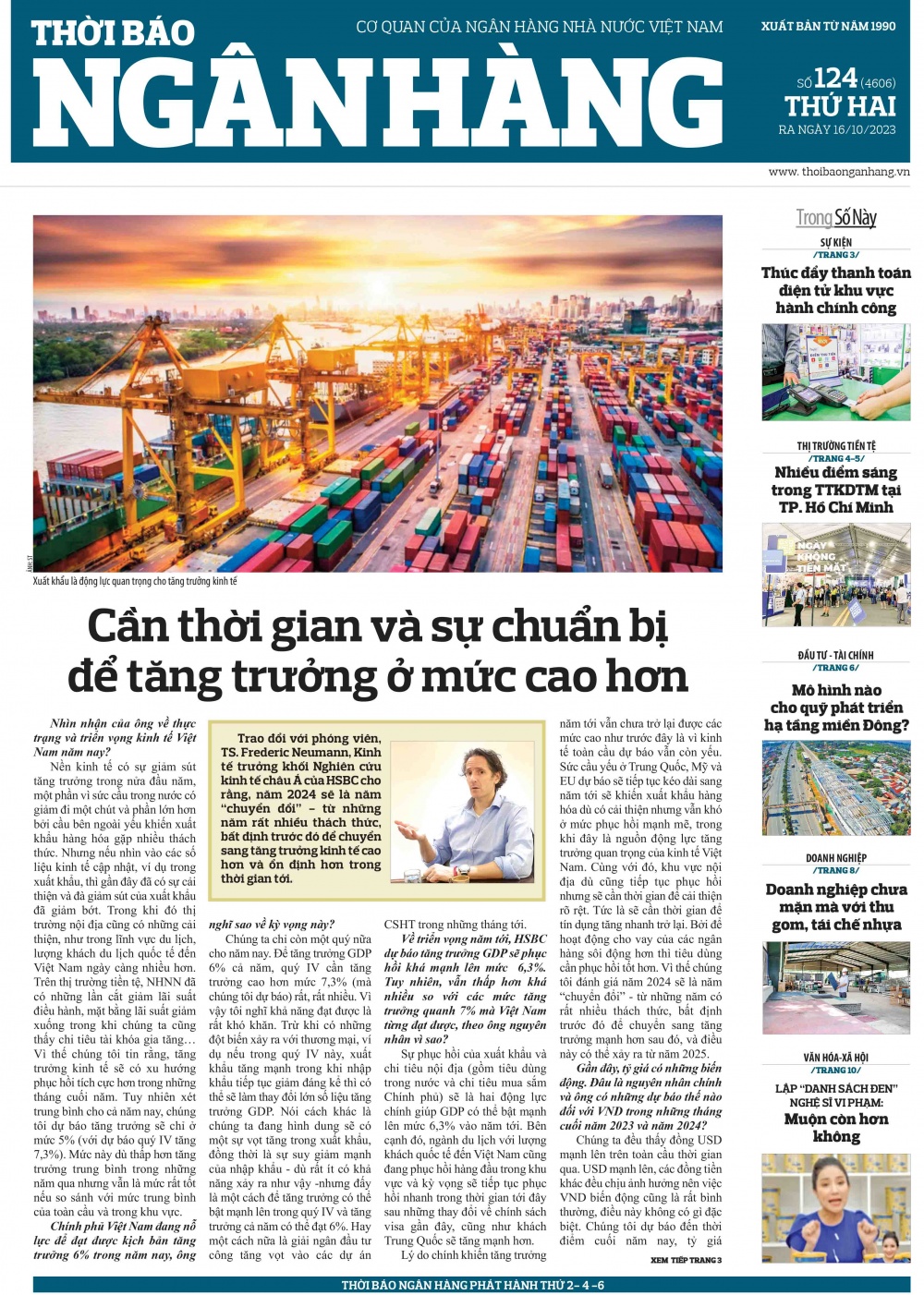 Số 124 ra ngày 16/10/2023