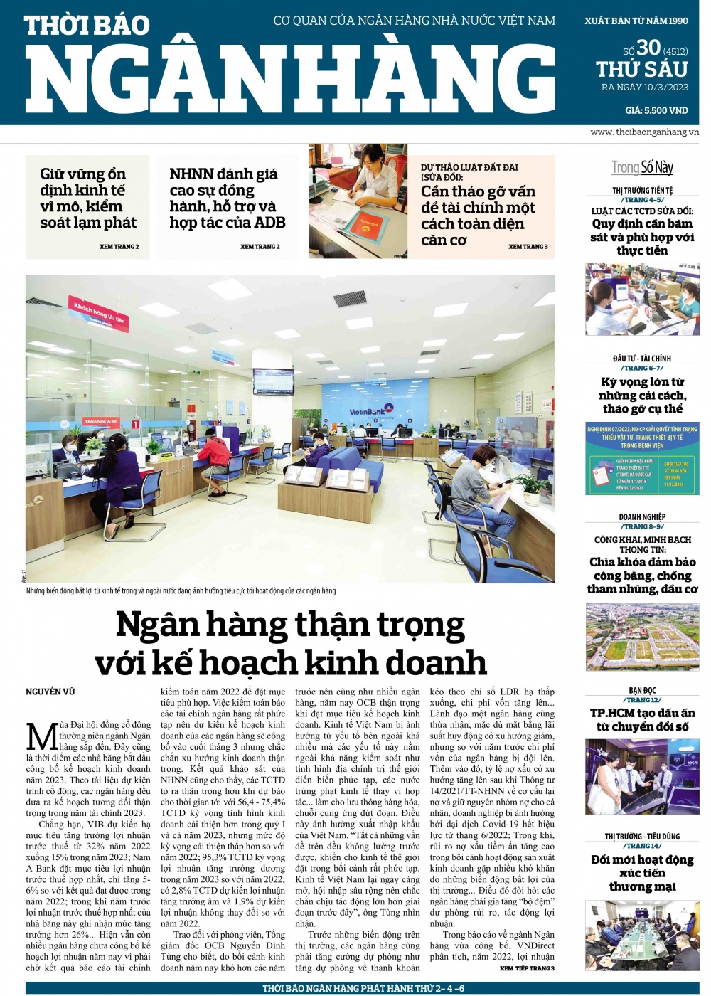 Số 30 ra ngày 10/3/2023