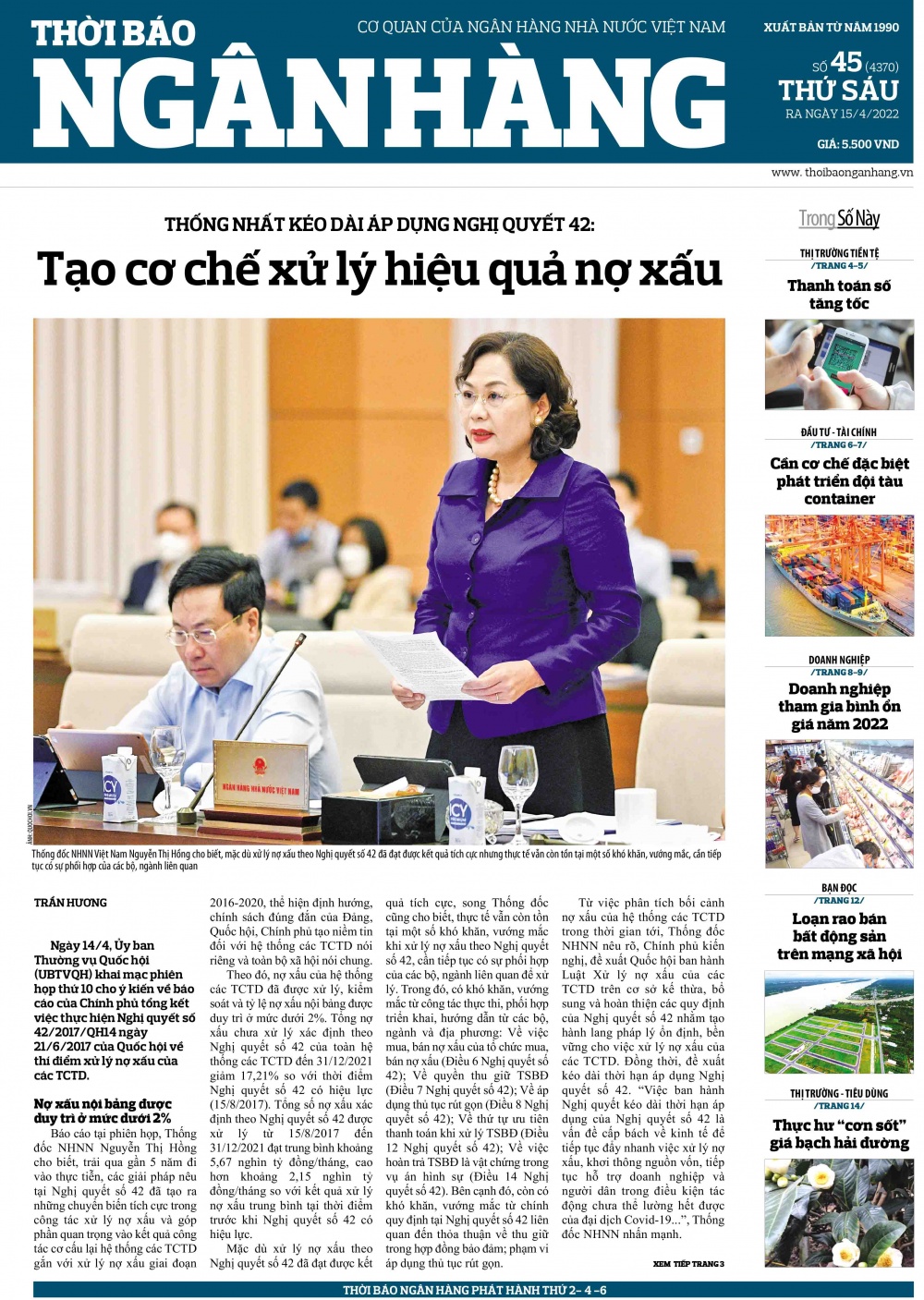 Số 45 ra ngày 15/4/2022