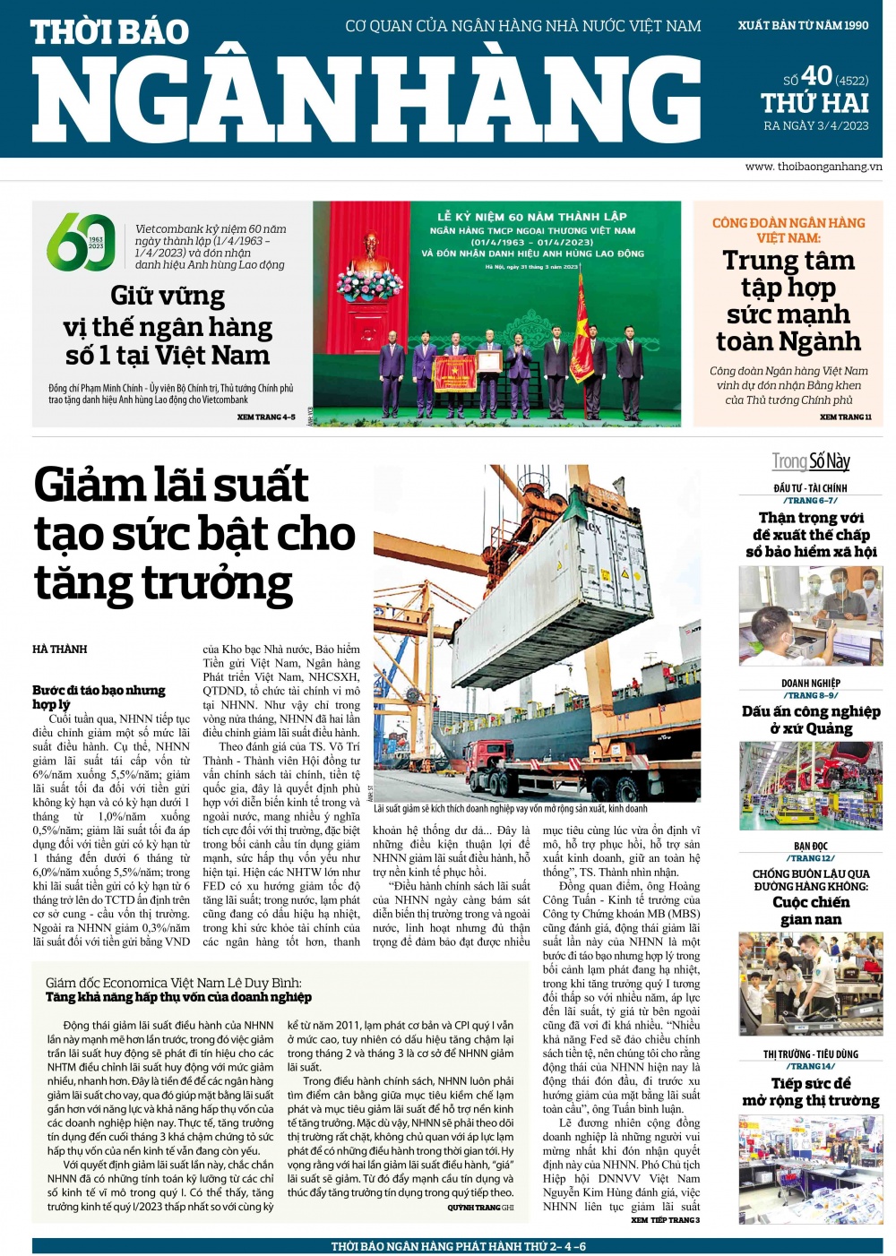 Số 40 ra ngày 3/4/2023