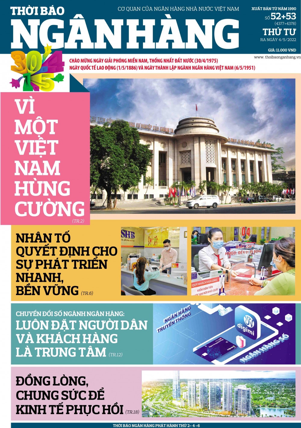 Số 52 + 53 ra ngày 4/5/2022