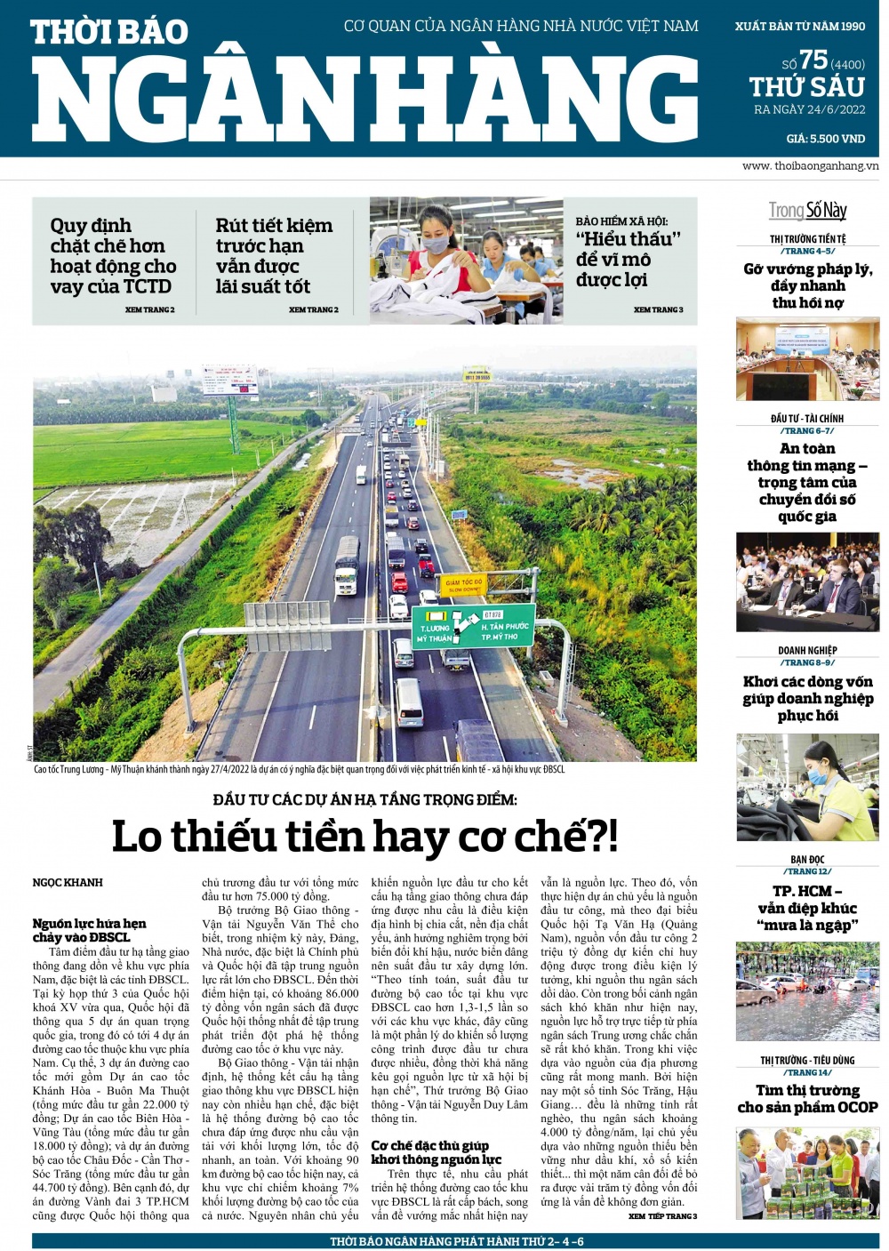 Số 75 ra ngày 24/6/2022