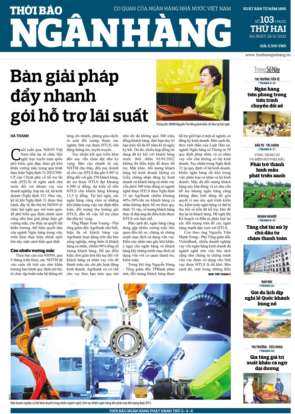 Số 103 ra ngày 29/8/2022