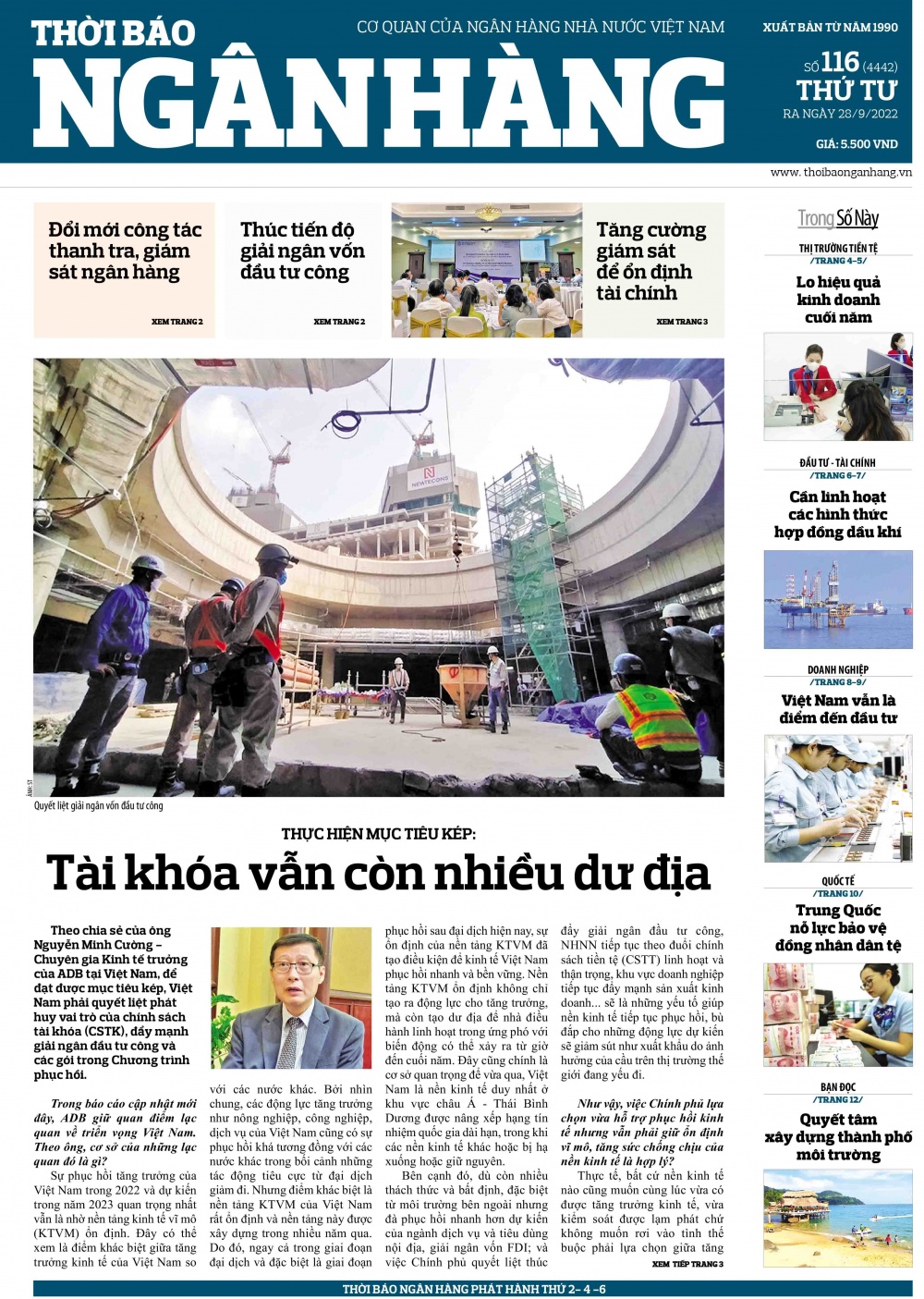 Số 116 ra ngày 28/9/2022